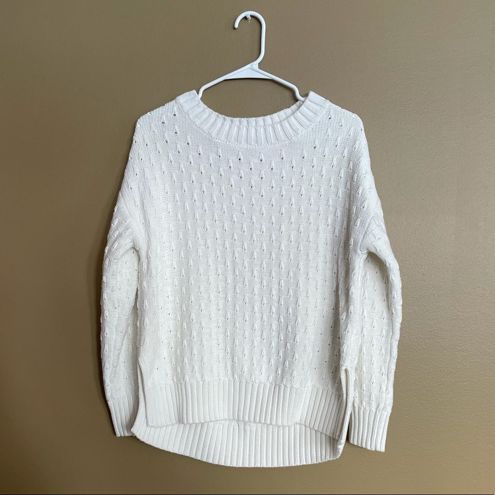 Gap Cream Chunky Knit Sweater